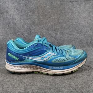 Saucony Shoes Womens 7.5 Athletic Trainer Running Sneakers Guide 10 Blue Active